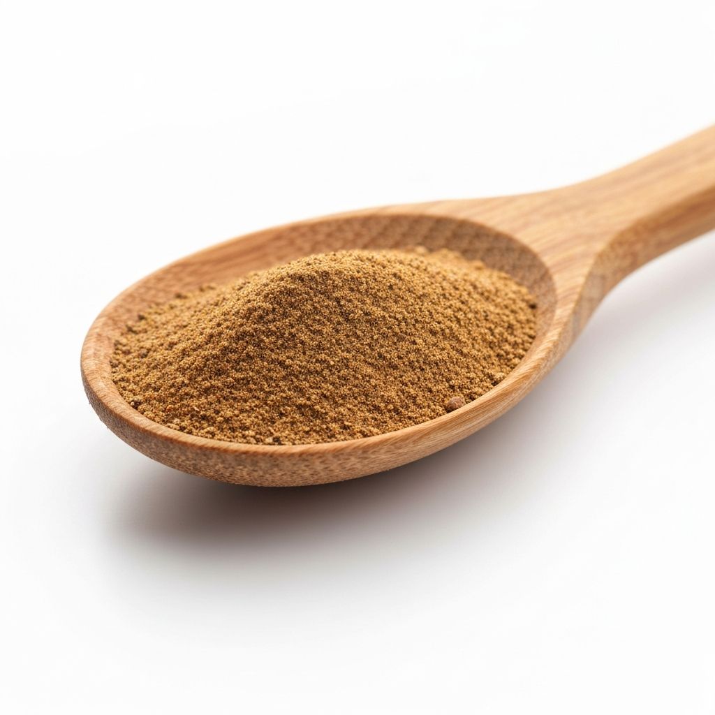 Natürliche Pflanzenmaterialien und Pulver